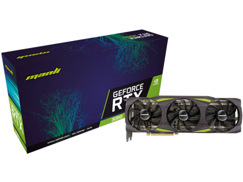 Manli GeForce RTX™ 3080 - 10GB (M3478+N613-00)